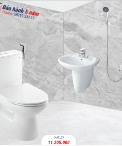Combo thiết bị vệ sinh INAX dưới 15 triệu